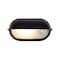 Access Lighting Nauticus, 1 Light Outdoor Bulkhead, Black Finish, Frosted Glass 20291-BL/FST - alternate 1